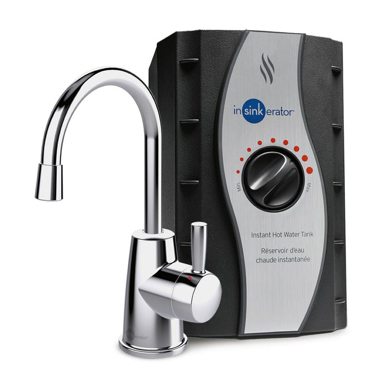InSinkErator HOT250 Instant Hot Water Heater & Dispenser System, 2/3-Gal Stainless Steel Tank Included, Various Finishes J4