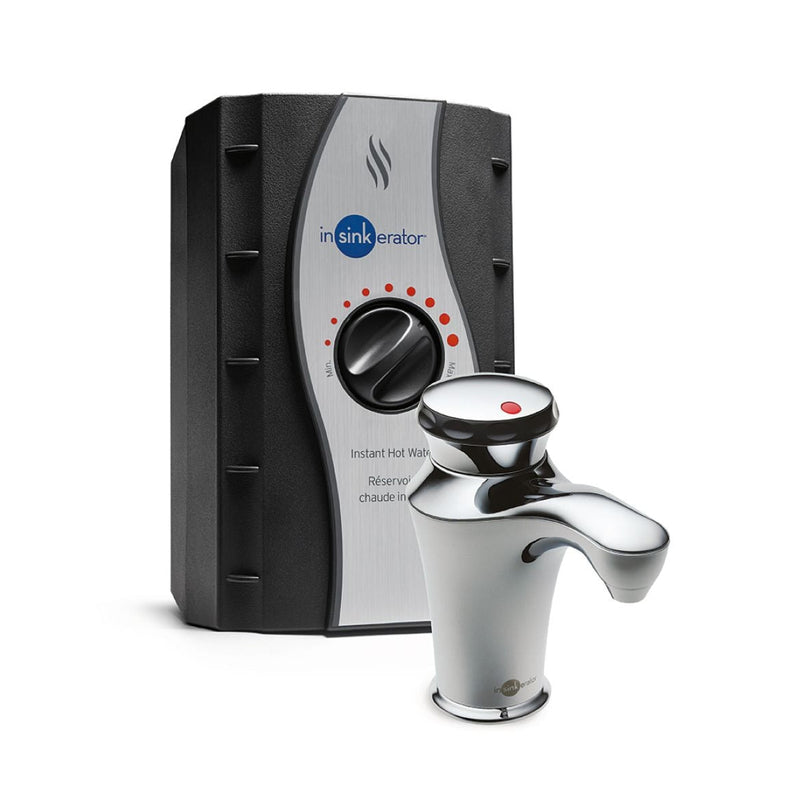 InSinkErator InVite Contour Instant Hot Water Dispenser System, Stainless Steel Tank Included, Chrome Y4