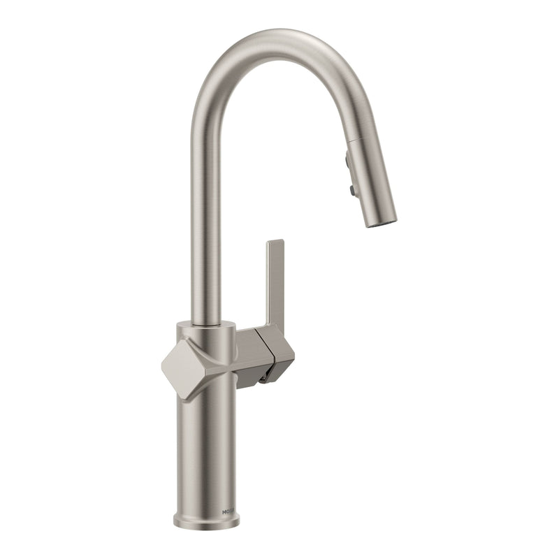 Joric 1-Handle Pull-Down Kitchen Faucet, Spot Resist Stainless H6