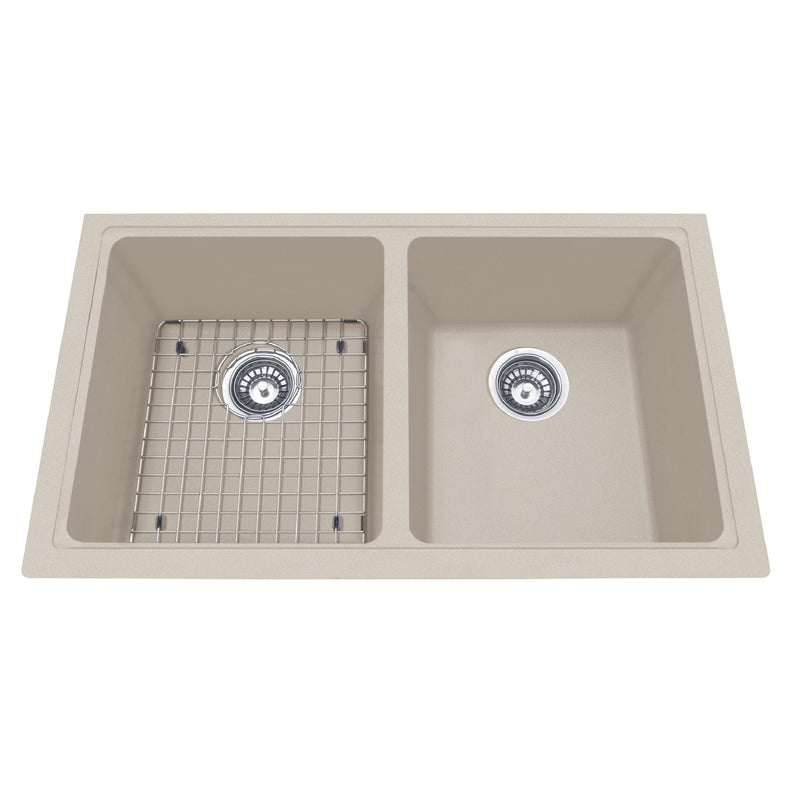 Kindred Mythos Kitchen Granite Undermount Double Sink, 31 9/16-in S5