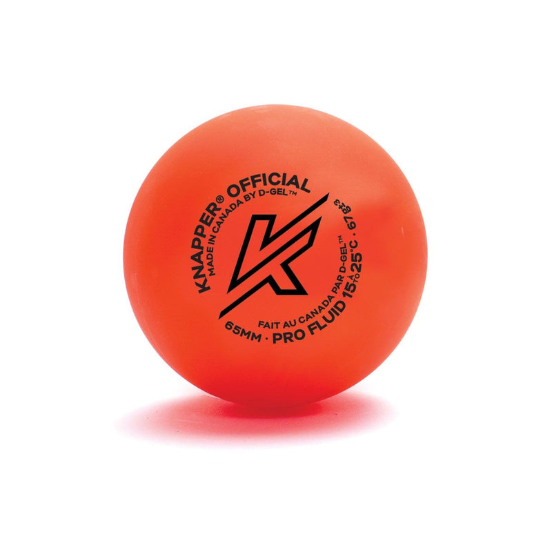 Knapper AK Pro Fluid Dek Hockey Ball, 67g, Assorted Colours K0