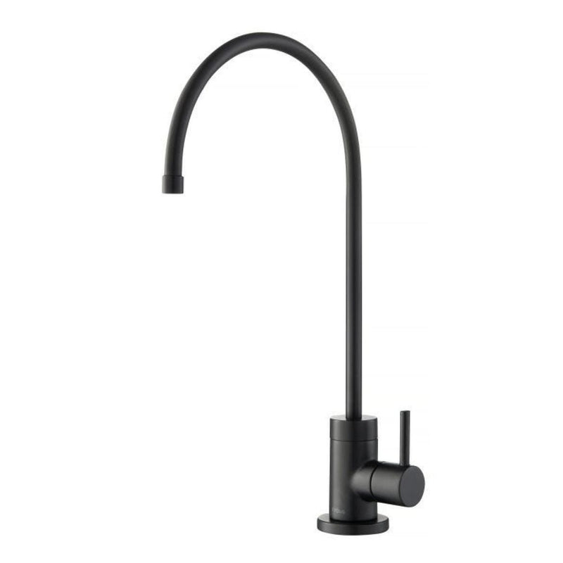 Kraus Purita Lead-Free Kitchen Water Filter Faucet, Matte Black X2