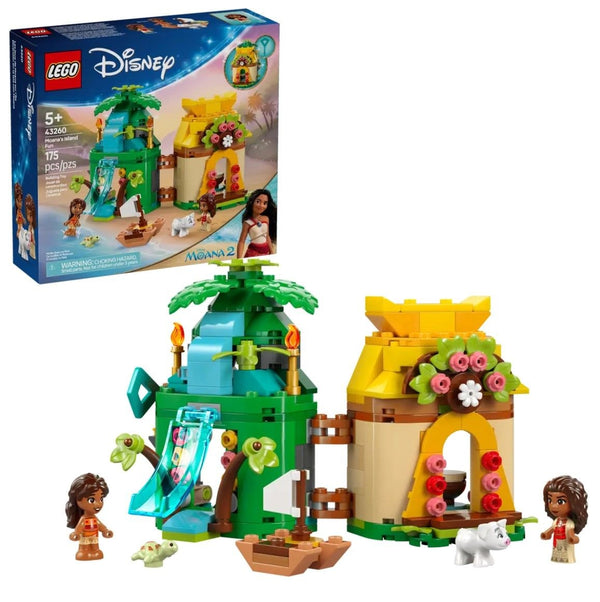 LEGO Disney Princess Moana's Island Fun Interactive Set - 43260, 175-pcs, Ages 5+ H9