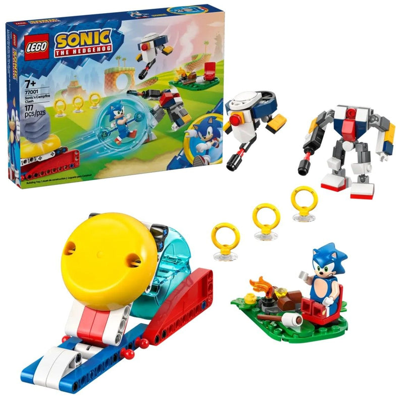LEGO Sonic The Hedgehog Sonic's Campfire Clash - 77001, 177-pcs, Ages 7+ J2