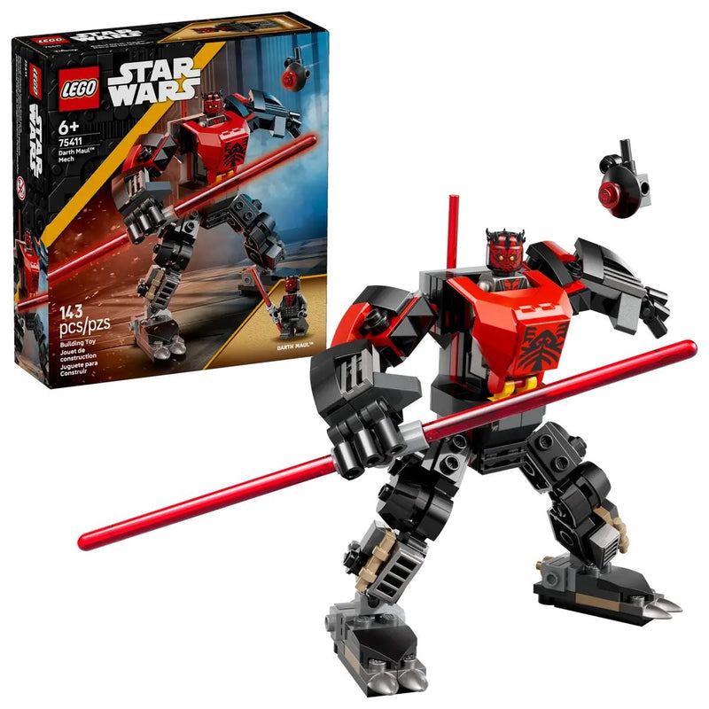 LEGO Star Wars Darth Maul Mech - 75411, 143-pcs, Ages 6+ A1