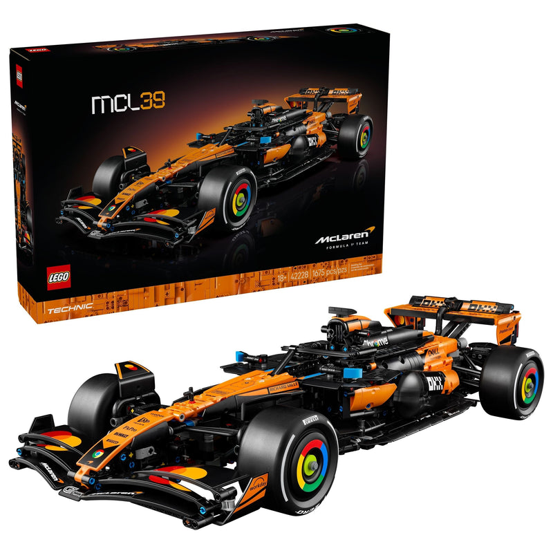 LEGO Technic McLaren MCL39 Formula 1 Car Building Set - 42228, 1675-pcs, Ages 18+ Y4