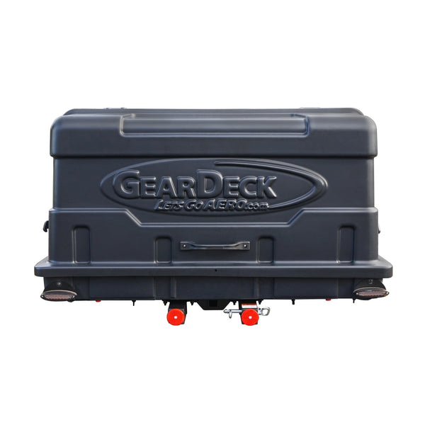 Let`s Go Aero GearDeck Slideout Cargo Carrier with LED, Black, 17-cu.ft Q6