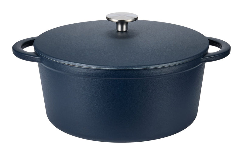 Master Chef Cast Iron Dutch Oven, 5.3-qt, Assorted Colours B7