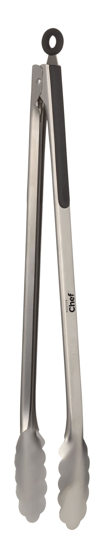 Master Chef Steel Locking Tongs with Soft Grips, 16-in C4