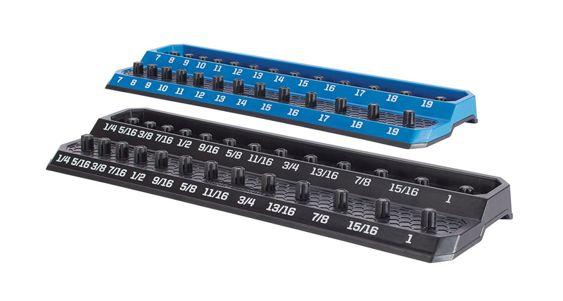 Mastercraft 3/8-in Drive Socket Tray Organizer/Holder, 2-pk V0