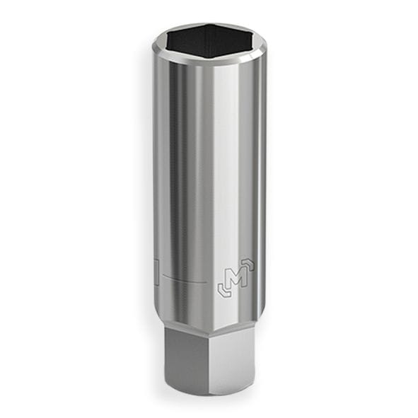 Mastercraft 3/8-in Drive Spark Plug Socket, CRV, Nickel-Chrome Plating, 9/16-in S6