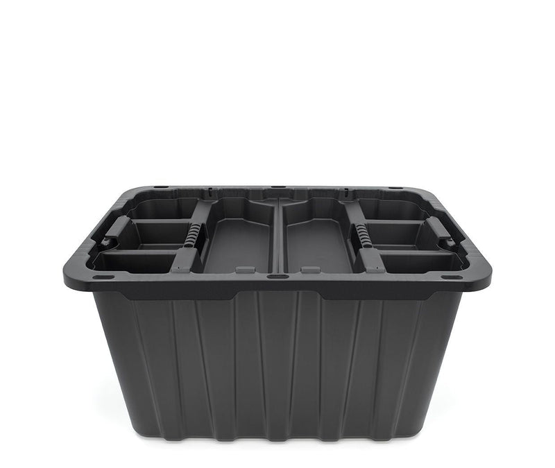Mastercraft Tote Insert Tray with Carry Handle, Black, 2-pk E0