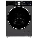 Midea 3.1 cu ft. Graphite Steel Front Load Washer with Quick Wash Option