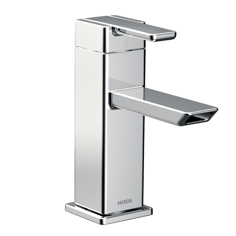 Moen 90-Degree 1-Handle Modern Lavatory Faucet, Chrome P4