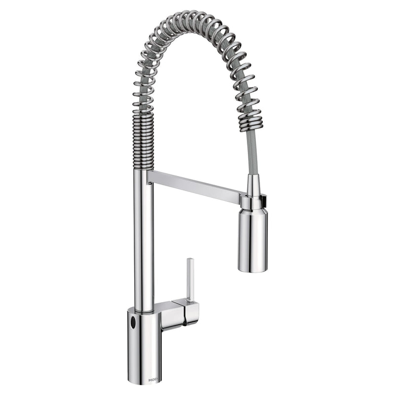 Moen Align Single Handle Touchless Pull Down Sprayer Kitchen Faucet with MotionSense, Chrome I6