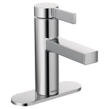 Moen Beric Single Handle Bathroom Faucet, Chrome