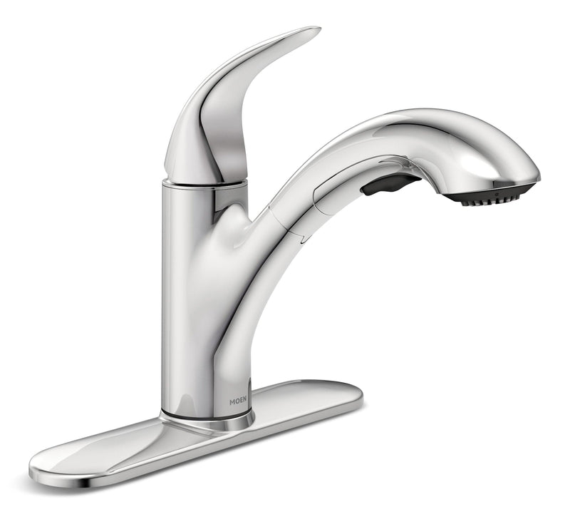 Moen Medina Single-Handle Pull-Out Kitchen Faucet, Chrome R7