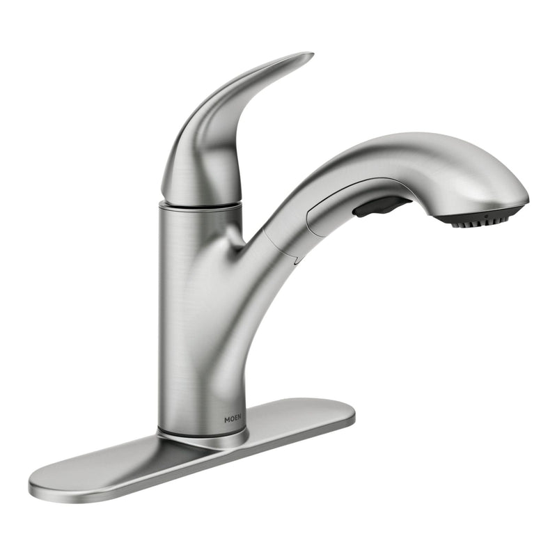 Moen Medina Single-Handle Pull-Out Kitchen Faucet, Spot Resist Stainless T7