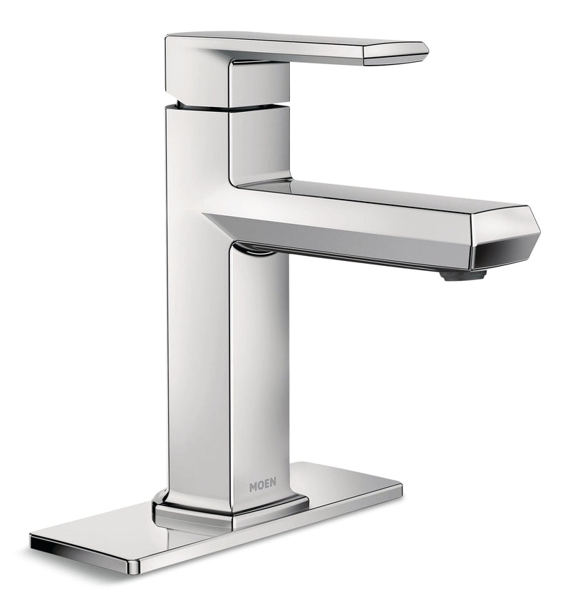 Moen Neese Single Handle Bathroom Faucet, Chrome U0