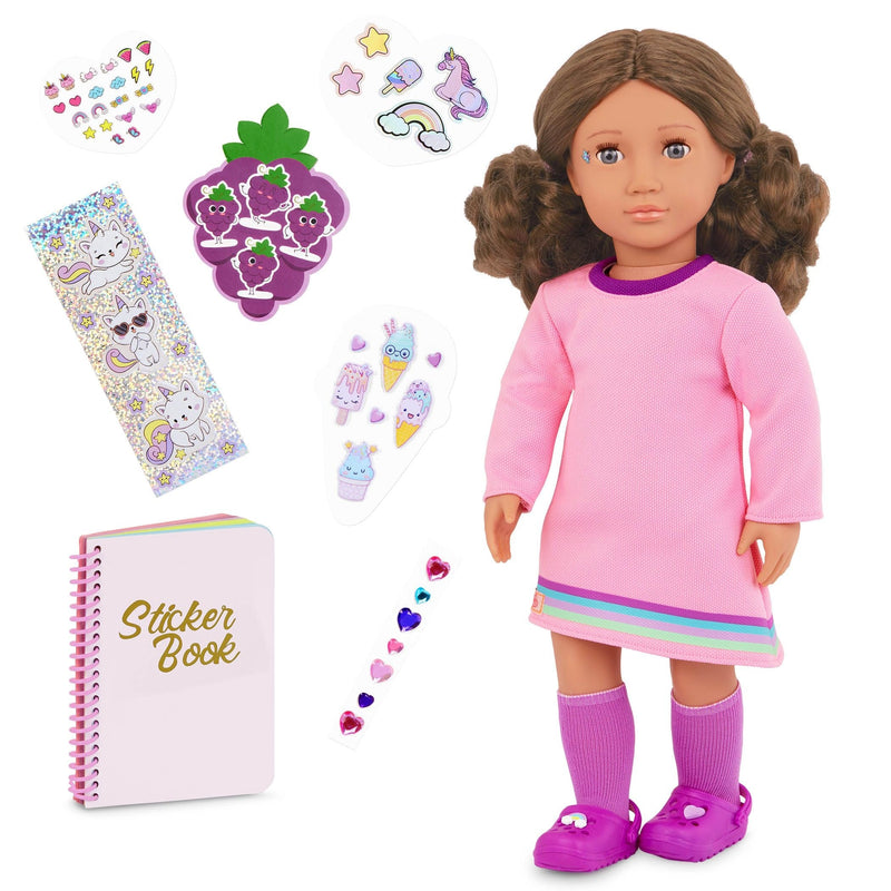 Our Generation Cuddly Activity Doll for Ages 3+, 18-in D6