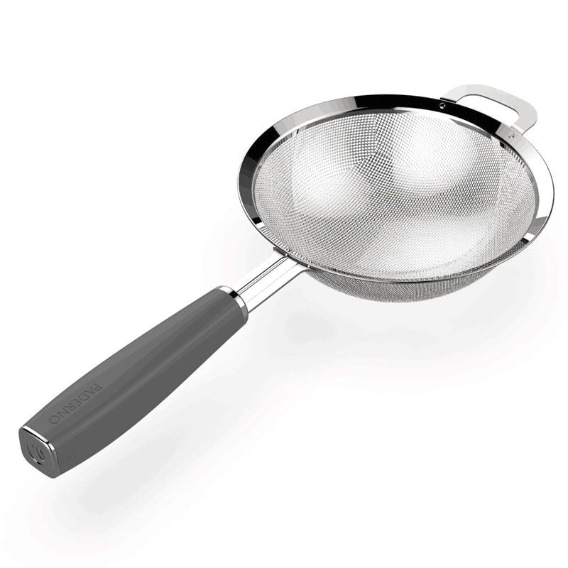 PADERNO Stainless Steel Strainer for Draining/Straining/Sifting, Silver D3