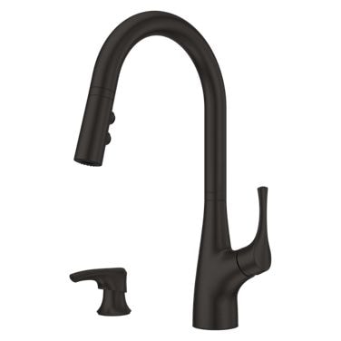 Pfister Arvada Pull-Down Kitchen Faucet, Matte Black L5