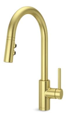 Pfister Fullerton Pull-Down Kitchen Faucet, Brush Gold F5