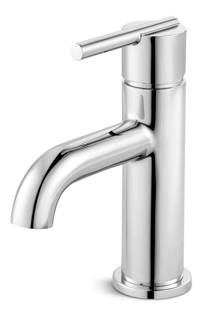 Pfister Fullerton Single Handle Single Hole 4-in Centreset Bathroom Sink Faucet, Push & Seal Drain, Chrome N3