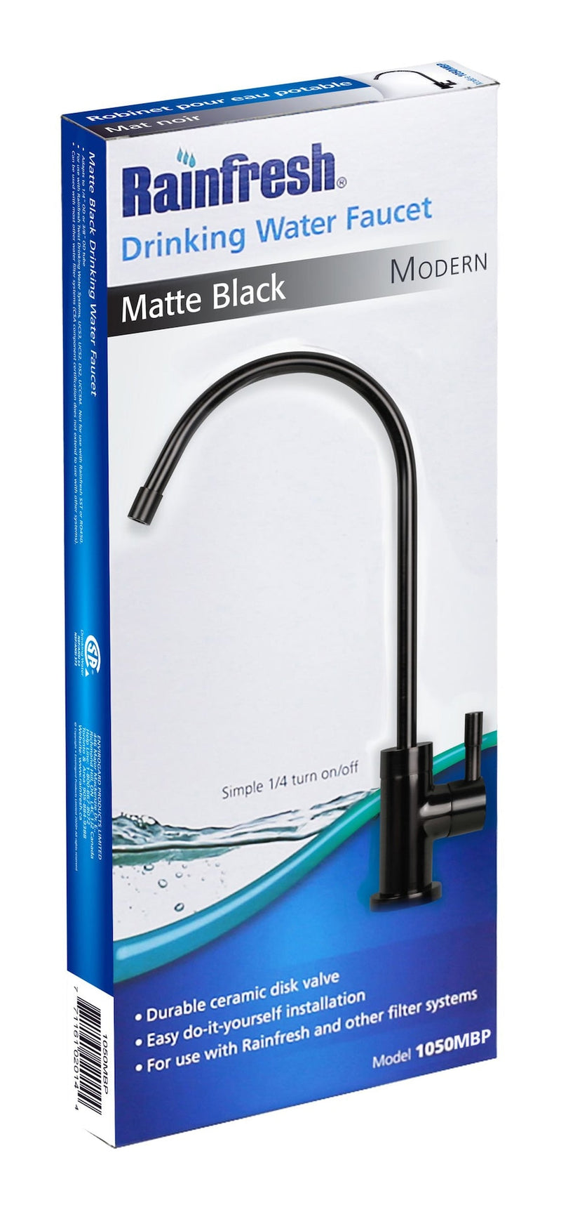 Rainfresh 1050MBPDrinking Water Faucet, Matte Black S2