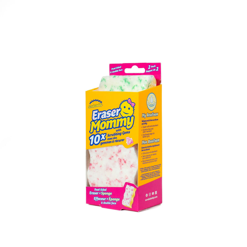 Scrub Daddy Eraser Mommy All-Purpose Cleaning Sponge/Scrubber, 2-pk B5