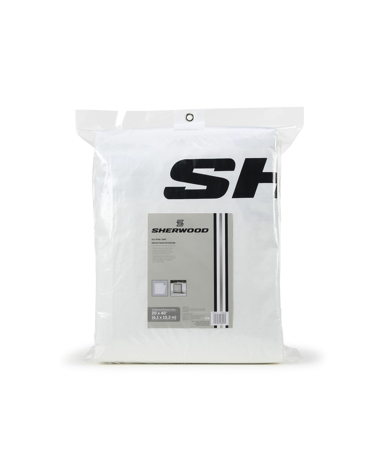 Sherwood Ice Rink Tarp, Waterproof, 20-ft x 40-ft
