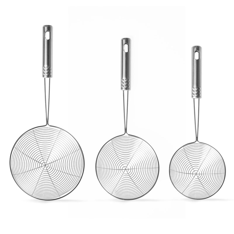 STARFRIT 3PC STAINLESS STEEL STRAINER SET V8