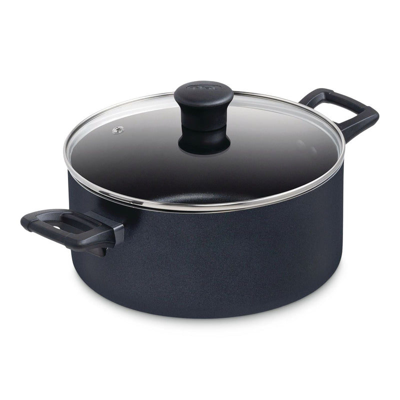T-fal Viva Dutch Oven, Non-Stick, Dishwasher & Oven Safe, Black, 5-qt F1
