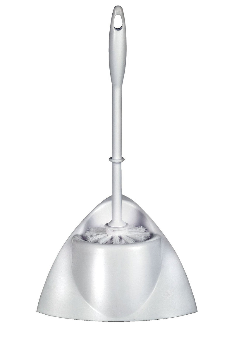 Toilet Brush with Stand, White K8