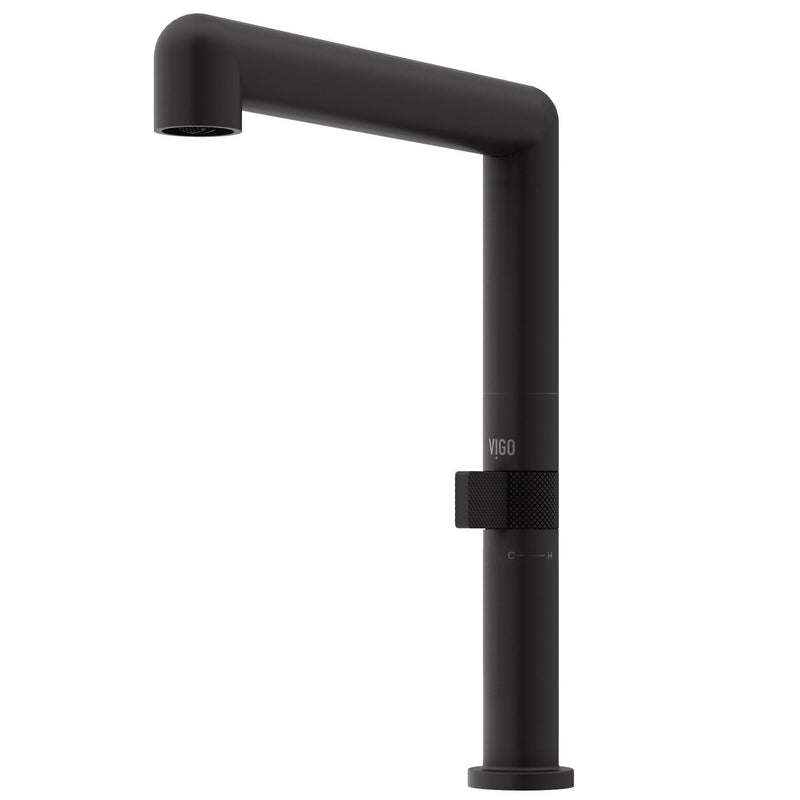 VIGO Bar 11-in Angular Kitchen Faucet, Various Finishes J1