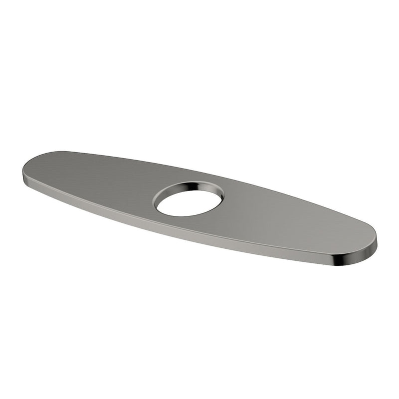 VIGO Kitchen Sink Faucet Hole Cover Deck Plate For 1 or 3 Hole, Stainless Steel, 10-in X1