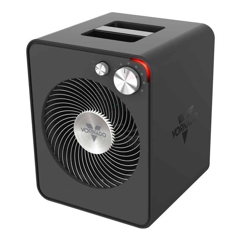 Vornado VMHi300 Whole Room Metal Heater with Adjustable Thermostat, Storm Grey U7