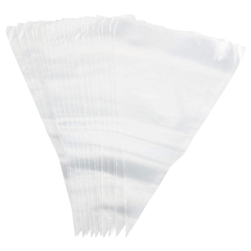 Wilton Disposable Piping Decorating Bag, Clear, 24-pk, for Baking/Cake Decoration G8